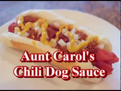 Aunt Carol's Chili Dog Sauce