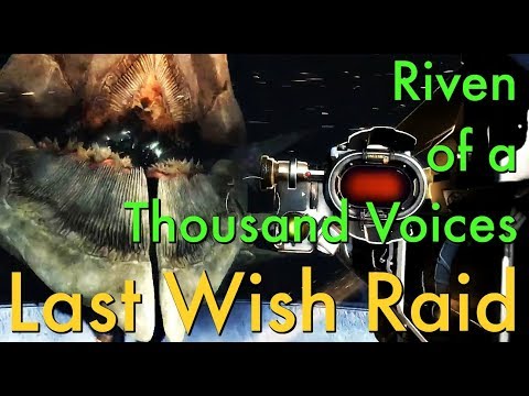 Destiny 2 Forsaken - Last Wish Raid - 10 Seconds to beat Riven of a Thousand Voices