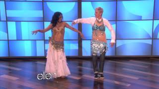 Ellen Learns to Belly Dance