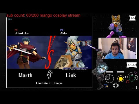 Aklo (Link) vs. Shimkoko (Marth) - Uncle Sam's Maple Syrup #25