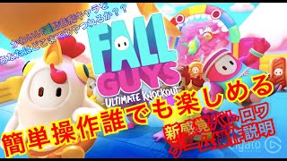 簡単！楽しい！爽快感！FALL GUYS（フォールガイズ）操作説明とルール説明