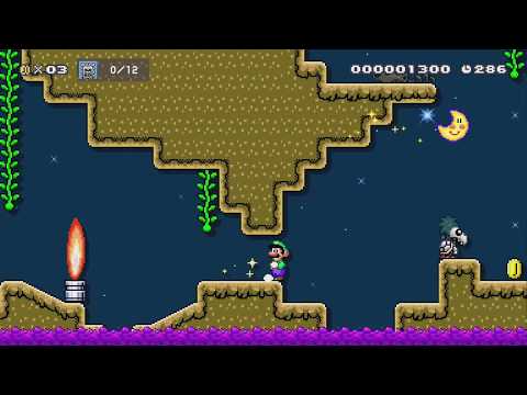The Moon Altar by Failboat - Super Mario Maker 2 - No Commentary 1bv