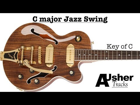 Smooth Swing Jazz in C | Jazz Jam Track | 110bpm