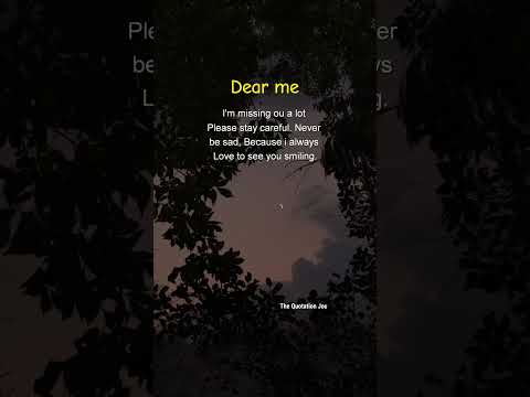 A Letter To Myself! #SelfLove #Motivation #DearMe 📝❤️🙂