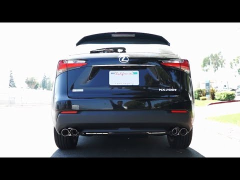 Megan Racing OE-RS Exhaust on Lexus NX 200t - Sound Clip