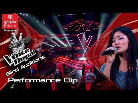 Jamuna Bantawa Rai "Pokhiyera Gham Ko Jhulka" The Voice of Nepal Season 2 - 2019