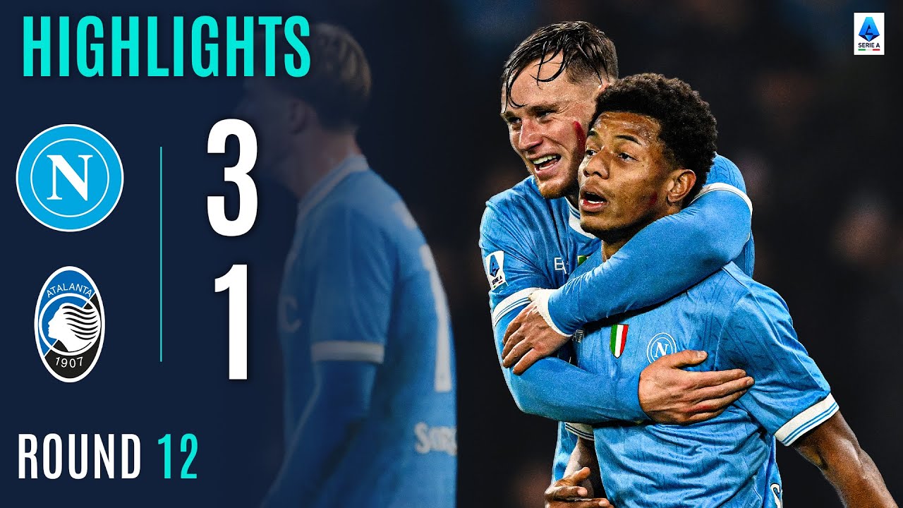 NAPOLI-ATALANTA 3-1 | HIGHLIGHTS | Neres At The Double! | Serie A 2025/26