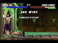 MK3 Arcade Jax Infinite Combo Vs Shao Kahn