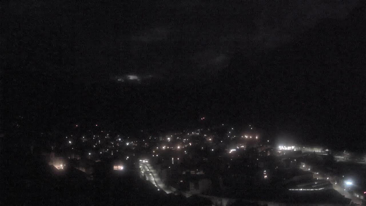 Live webcam view of Matterhorn over Zermatt Village
