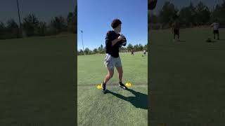 2026 3⭐️ QB Ely Hamrick (AC Reynolds) Training with Baylin Trujillo.