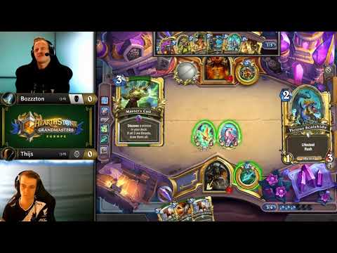 Bozzzton vs Thijs - Hearthstone Grandmasters Europe - Week 5