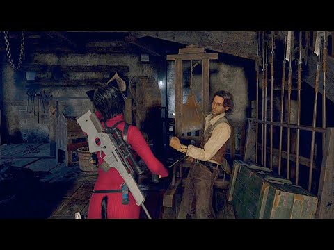 Luis VS a Zealot / Cultist Ganado | Resident Evil 4 Separate Ways