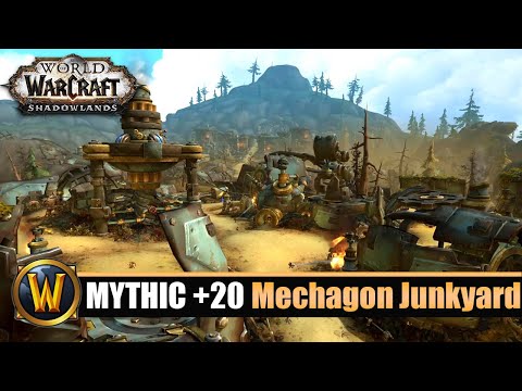 Mechagon Junkyard Mythic +20 - In Time (Season 4) | GUARDIAN DRUID POV