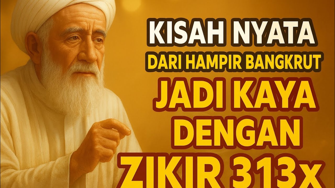 Kisah Nyata  Dari Hampir Bangkrut Jadi Kaya dengan Zikir 313x
