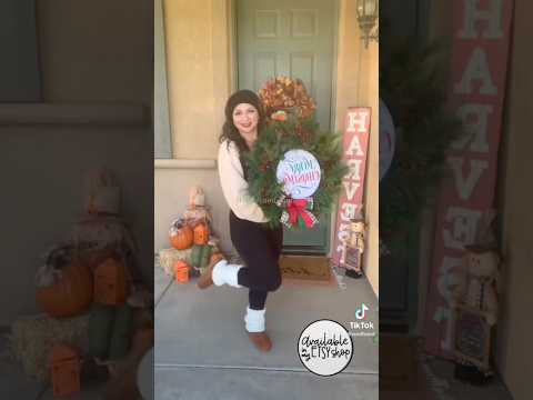 🎄Christmas in July sale! #wreathsfordoor #christmas #cristmasdecor #christmaswreath