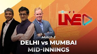 Cricbuzz Live: Match 2, Delhi v Mumbai, Mid-innings show