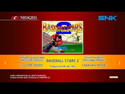 ACA NEOGEO Baseball Stars 2 (Switch) First Look on Nintendo Switch - Gameplay