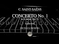 C. SAINT-SAËNS - Cello Concerto No. 1 in A-minor, Op.33 - 1st section - orchestral accompaniment