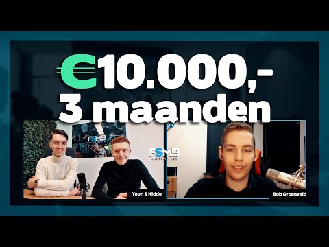 Hoe Bob Binnen 3 Maanden €10k Verdiende met zijn Online Agency - FSMB STUDENT INTERVIEW