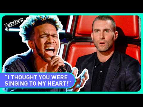 His Falsetto Sounds Like a Studio Record in the Blind Auditions!