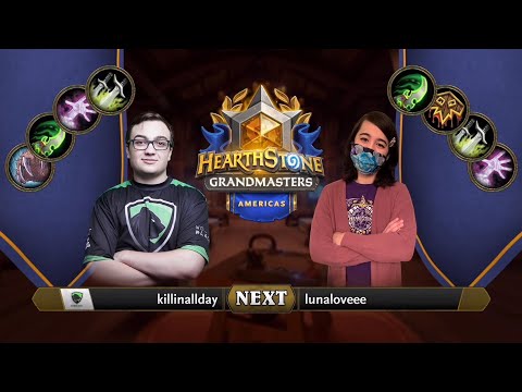 killinallday vs lunaloveee | 2021 Hearthstone Grandmasters Americas | Decider | Season 2 | Week 3