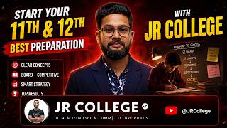 START YOUR 11TH & 12TH BEST PREPARATION WITH @JRCollege CHANNEL |