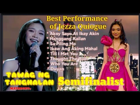 Jezza Quiogue Semi finalist Best Songs performance @TNT