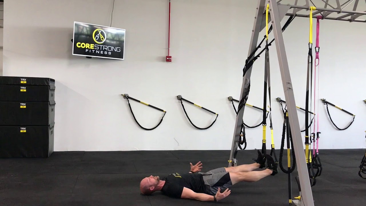 Hot to Perform the TRX Hamstring Curl - YouTube