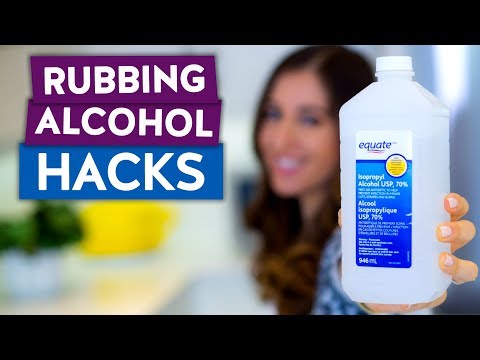 5 Amazing Hacks Using Only Rubbing Alcohol