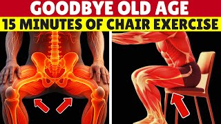 15-Minute Chair Workout For Seniors | Gentle Full-Body Routine Over 60 | Seniors Mobility