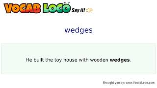 Video thumbnail for wedges