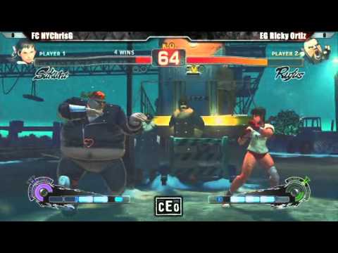 ChrisG ( Sakura ) VS Ricky Ortiz ( Rufus ) - CEO 2012