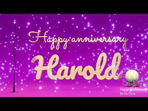 Harold #Anniversary #special #video #wish Anniversary song and wishes @happy_anniversary