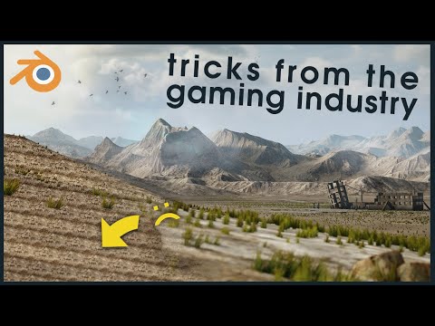 2 useful tricks for texturing large scale objects