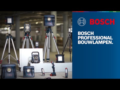 Bosch Professional GLI-serie: bouwlampen voor elke uitdaging