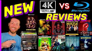 12 NEW & UPCOMING 4K UHD vs BluRay Reviews Bob Marley NARC Kung FuPanda Crimson Peak Gretel & Hansel