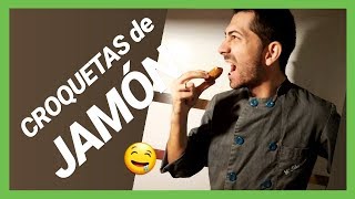 ▶️ CROQUETAS de JAMÓN SIN GLUTEN caseras ✅ 🤤 croquetas sin gluten