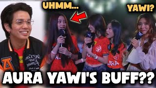 MPL HOST ASKS THIS INDO GIRL IF SHE’S YAWI’S SUPPORT SYSTEM…😂