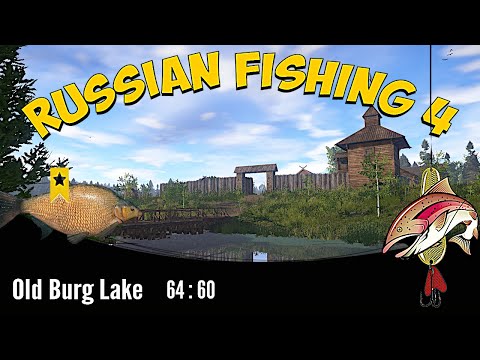 Russian Fishing 4 - Old Burg Lake - Trophy Bream - Jezioro Stary gród