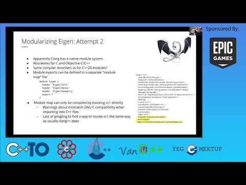 C++20 modules with Eigen - Tasso Karkanis