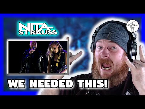 Nita Strauss ft. David Draiman - Dead Inside | REACTION | WE NEEDED THIS!