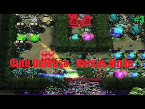 StarCraft 2 Arcade: Cute Defense - Versus Mode