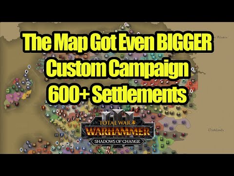 The Map Just Got Even Bigger - Old World Custom Campaign For Total War Warhammer 3