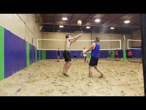 Long Island beach volleyball indoor with Alexey(1)