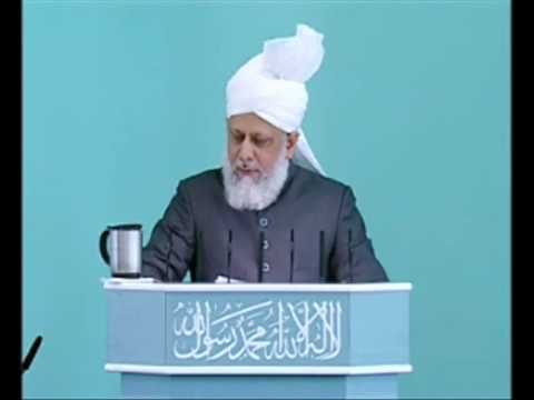 Friday Sermon : 21st May 2010 - Part 3 (Urdu)