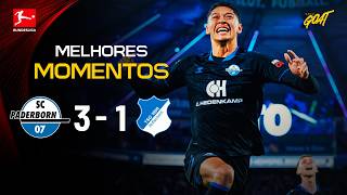 DEU ZEBRA! PADERBORN SURPREENDE E VENCE O HOFFENHEIM PELA BUNDESLIGA!