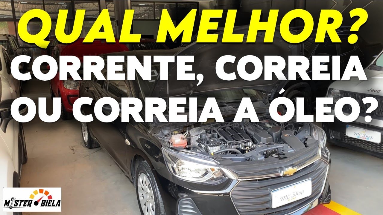 Quais as principais diferenças entre correia e corrente?…E a correia banhada a óleo é bomba?