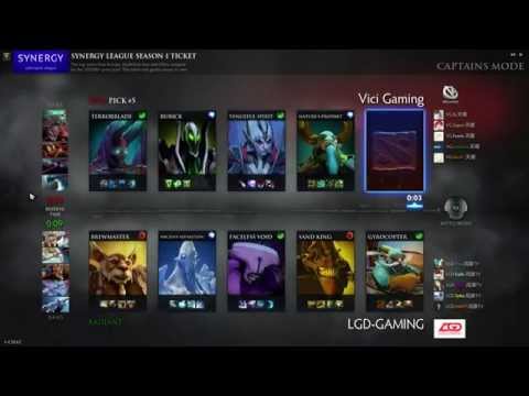 Dota 2 Synergy League: Season 2 - Vici Gaming vs LGD  - Game 2