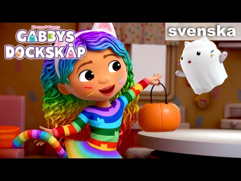 Bananspöken till KATTO-ween | GABBYS DOCKSKÅP | Netflix