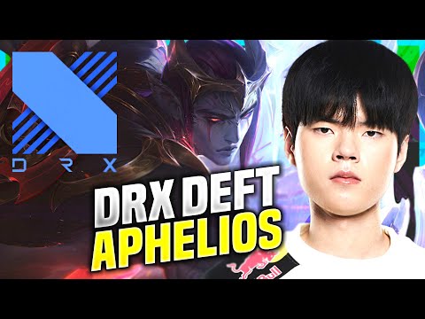 DEFT HARD CARRY WITH APHELIOS! - DRX Deft Plays Aphelios ADC vs Miss Fortune! | KR SoloQ Patch 10.21